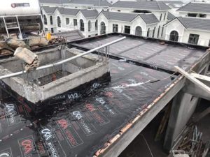 Chống thấm cho sàn mái sử dụng màng chống thấm
