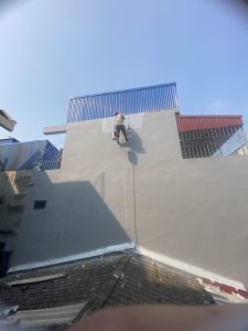 chống thấm gốc acrylic cho tường đứng