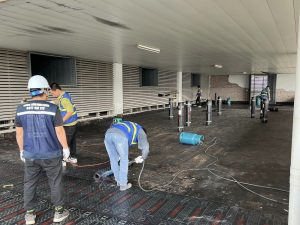Chống thấm sàn mái bằng vật liệu chống thấm màng khò