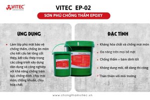 VITEC EP-02 – sơn phủ epoxy không dung môi