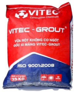 VITEC GROUT Mác 600 – vữa tự chảy không co ngót