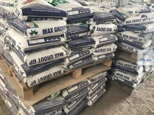 maxgrout gp - sản phẩm vữa tự chảy không co ngót